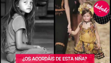 Esta es la increíble transformación de la niña más bella del mundo 10 años después