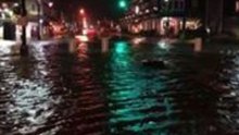Flash Flooding Hits Stone Harbor, New Jersey
