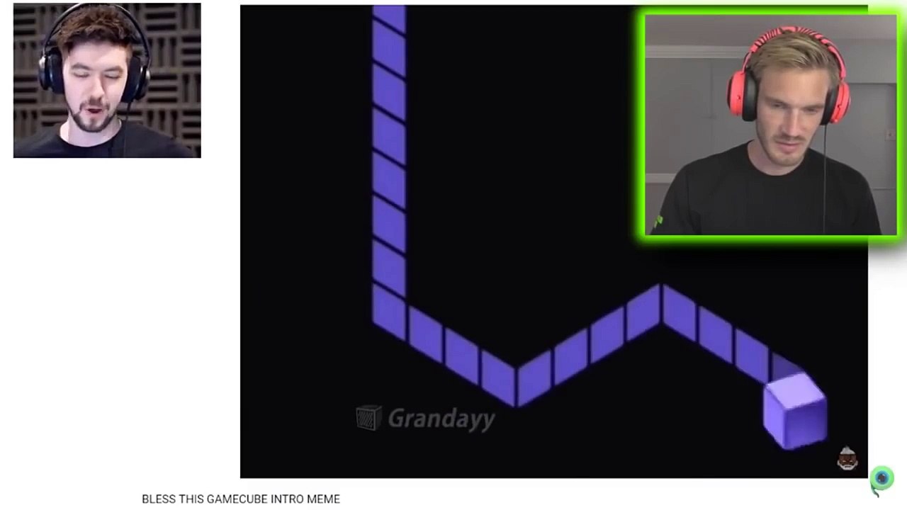 Reacting to Pewdiepie reacting to Jacksepticeye reacting to my meme