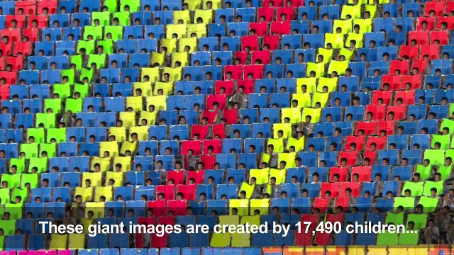 North Korea holds giant anniversary Mass Games