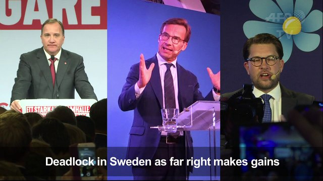 Sweden heads for hung parliament after far-right gains