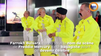 Des bagagistes font un flashmob sur  Freddie Mercury