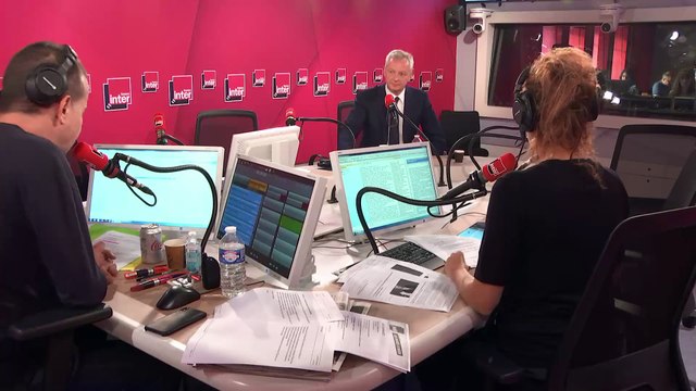 Bruno Le Maire est l'invité du Grand entretien de France Inter