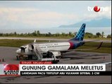 Gunung Gamalama Meletus, Bandara Ternate Ditutup