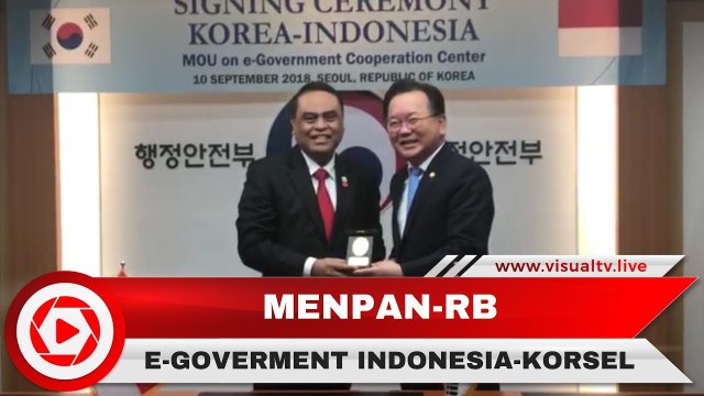 Menpan-RB Dampingi Presiden Jokowi ke Seoul, Kerja Sama e-Goverment Indonesia-Korsel