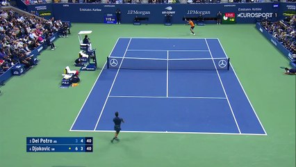 Quand Del Potro se met en mode lance-missiles, ça donne ça