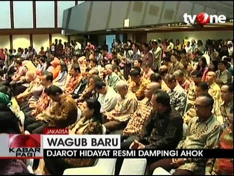 Djarot Hidayat Resmi Dampingi Ahok Pimpin Jakarta