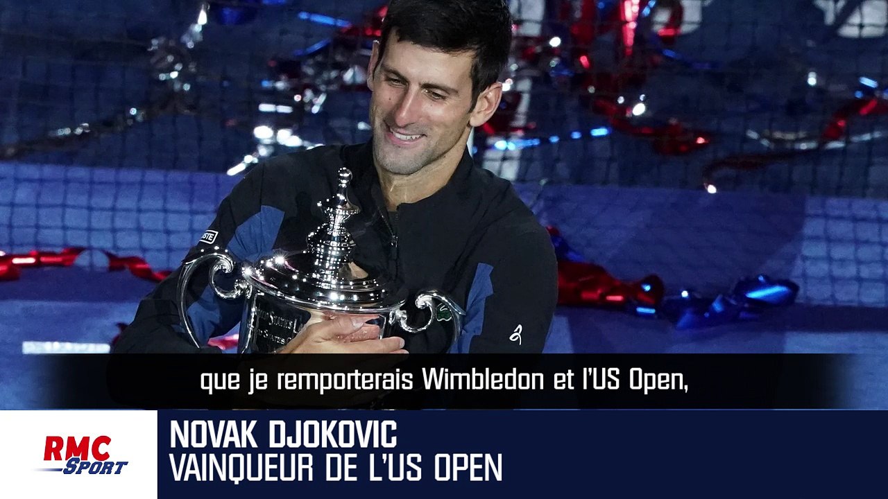 US Open : Djokovic dans un rêve, "si vous m'aviez dit ça après l'opération"