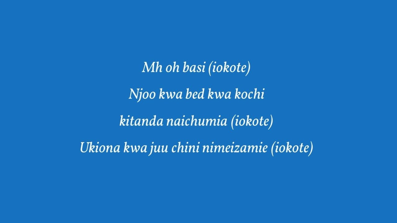 Maua Sama Ft Hanstone - Iokote Lyrics