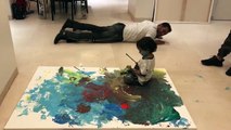 Salman Khan ने भांजे Ahil को कुछ यूं सिखाई पेंटिंग