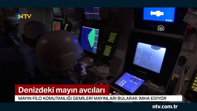 Denizdeki mayın avcıları... (Savaş dönemlerinde bırakılan mayınlar hala denizlerde)