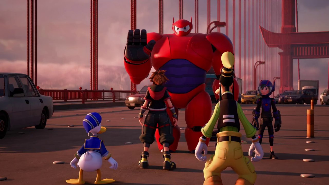 KINGDOM HEARTS III – Big Hero 6 Trailer (Closed...
