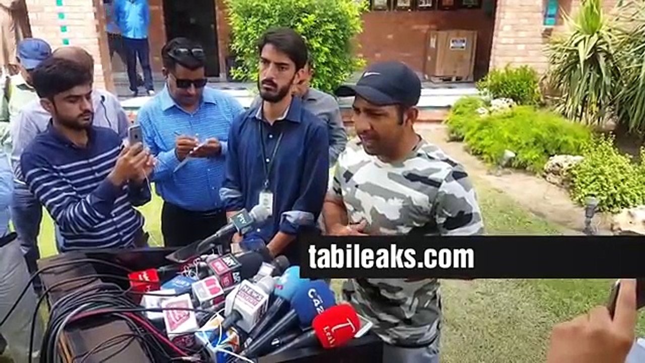 Sarfraz Talks to Media, Hafeez is still our Important Player