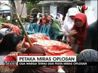 Dua Warga Yogya Tewas Usai Pesta Miras Oplosan