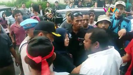 Kericuhan Pecah di Tengah Demo Driver Grab