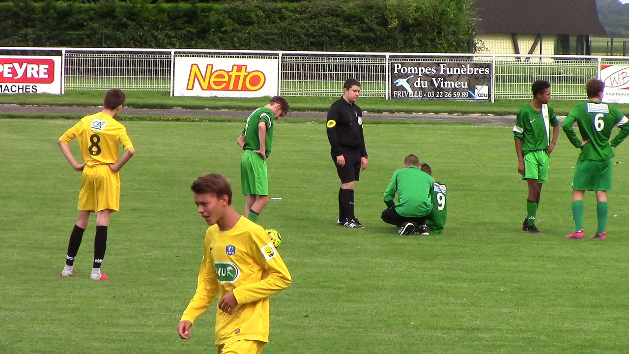 U18 CONTRE GAMACHES SEPTEMBRE 2018