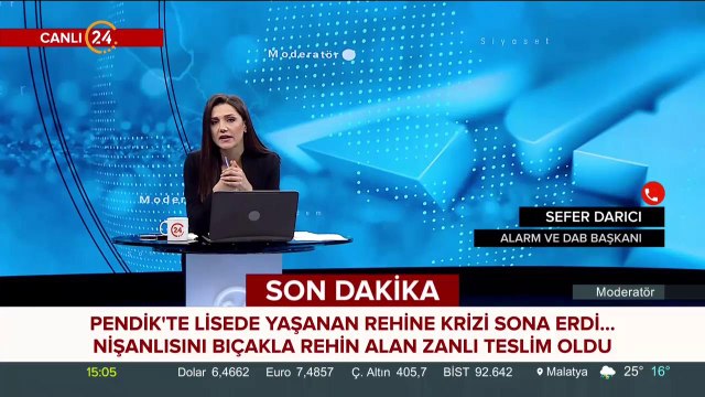 Pendik'te lisede yaşanan rehine krizi sona erdi