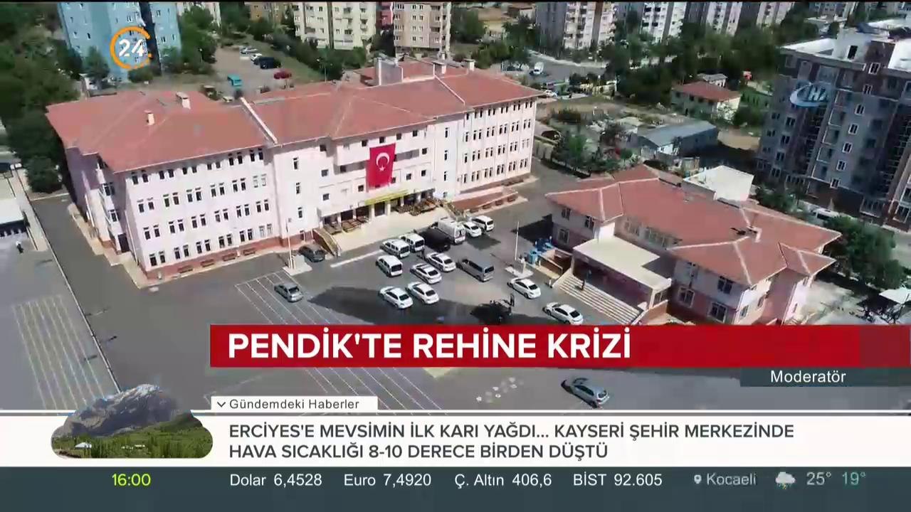 Pendik'te rehine krizi