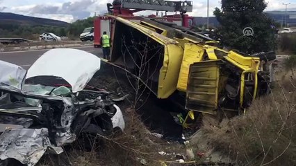 Trafik kazası: 1 ölü, 3 yaralı - BOLU