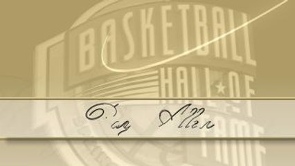 2018 Hall Of Fame: Ray Allen