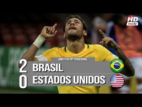 Brasil 2 x 0 Estados Unidos - Melhores Momentos e Gols (COMPLETO) Amistoso Internacional 07/09/201