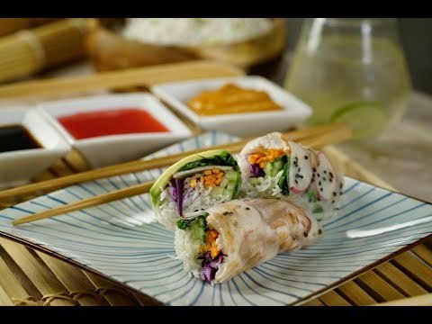 Rollos vietnamitas (veganos) | Rollitos Veganos