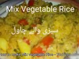 Vegetable Mix Biryani Recipe,,,,