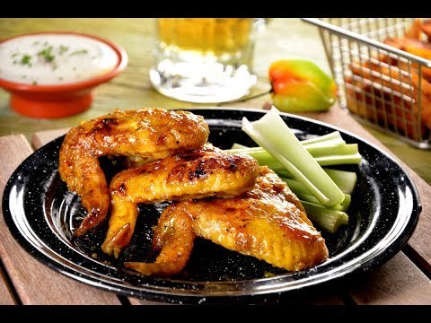 Alitas de Pollo con Mango y Habanero