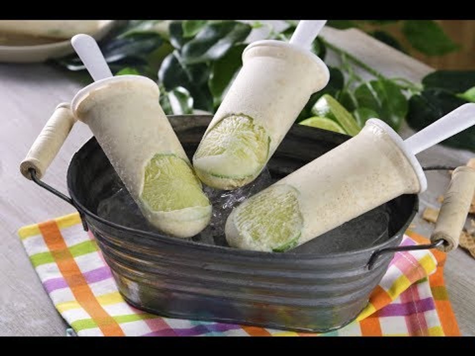 Paletas de Pay de Limón | Cómo hacer paletas heladas de PAY de LIMÓN