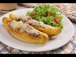 Plátanos Rellenos de Carne