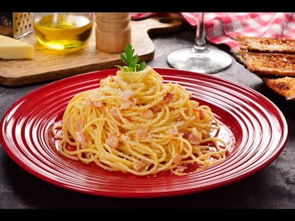 Pasta con Tocino
