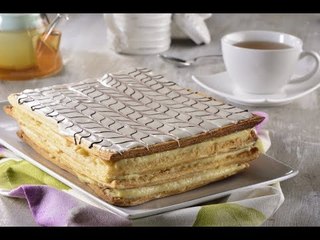 Mil Hojas Relleno de Crema Pastelera