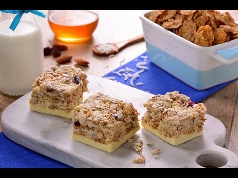 Barritas de Cereal Fitness sin Horno