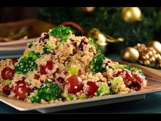 Ensalada Navideña de Quínoa | Receta ligera