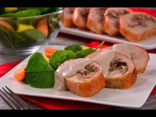 Pechuga de Pavo Rellena de Carne | Pechuga rellena