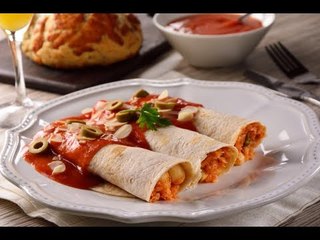Crepas de Bacalao con Tortilla de Harina | Recalentado Navideño