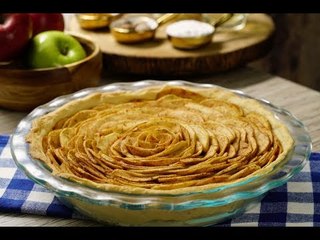 Tarta de Manzana con Caramelo | Pay de MANZANA
