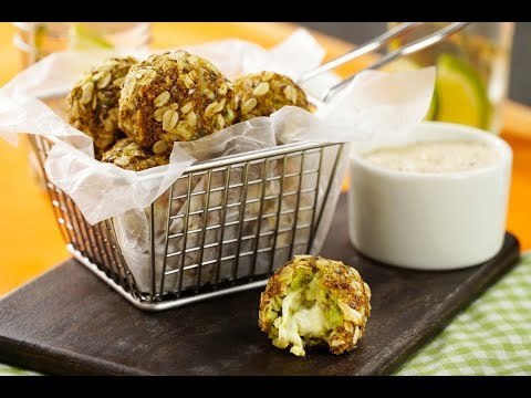 Bolitas de Aguacate Rellenas de Queso | Botanas de aguacate y queso