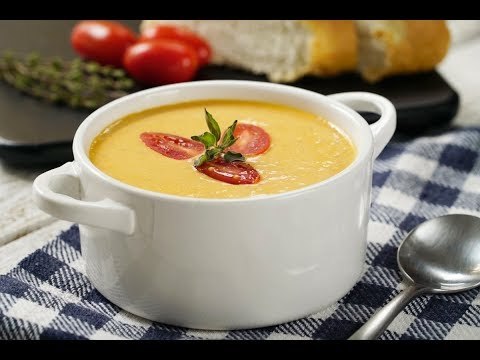 Crema de Jitomate Rostizado | Sopa de jitomate ASADO