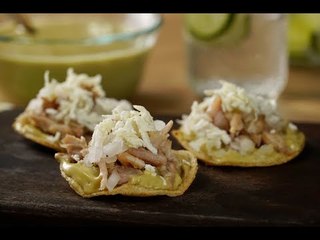 Antojito de Cerdo Estilo Chalupa | Chalupitas de cerdo