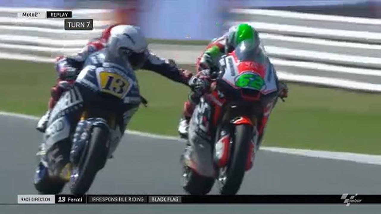 Nach Bremsaktion von Motorrad-Pilot Fenati: Nur zwei Rennen gesperrt