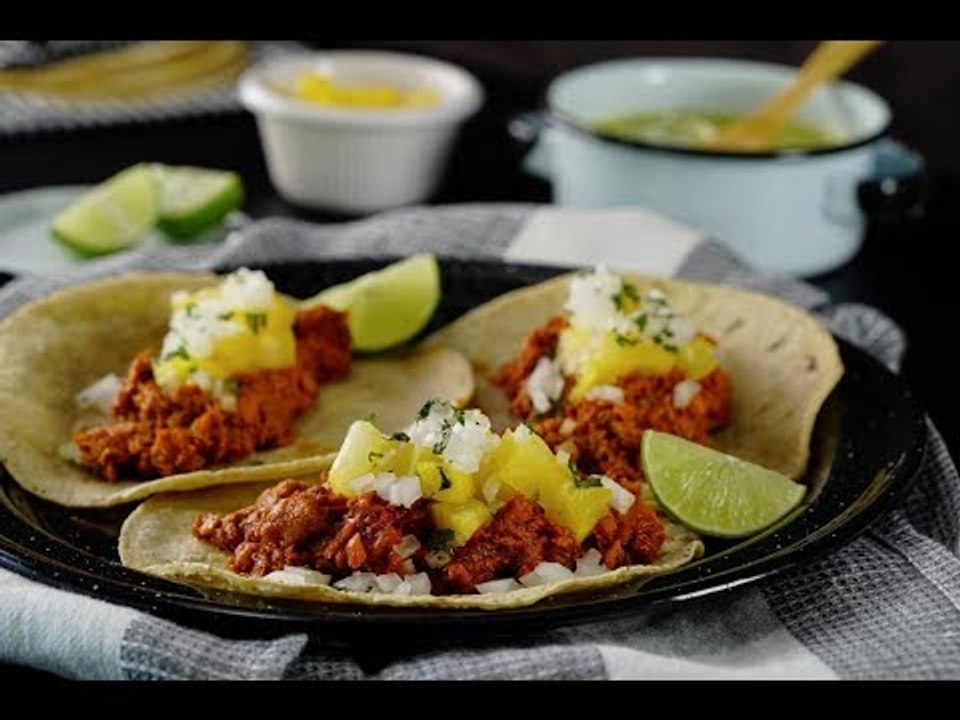 Tacos de Atún al Pastor | Taquitos de ATÚN