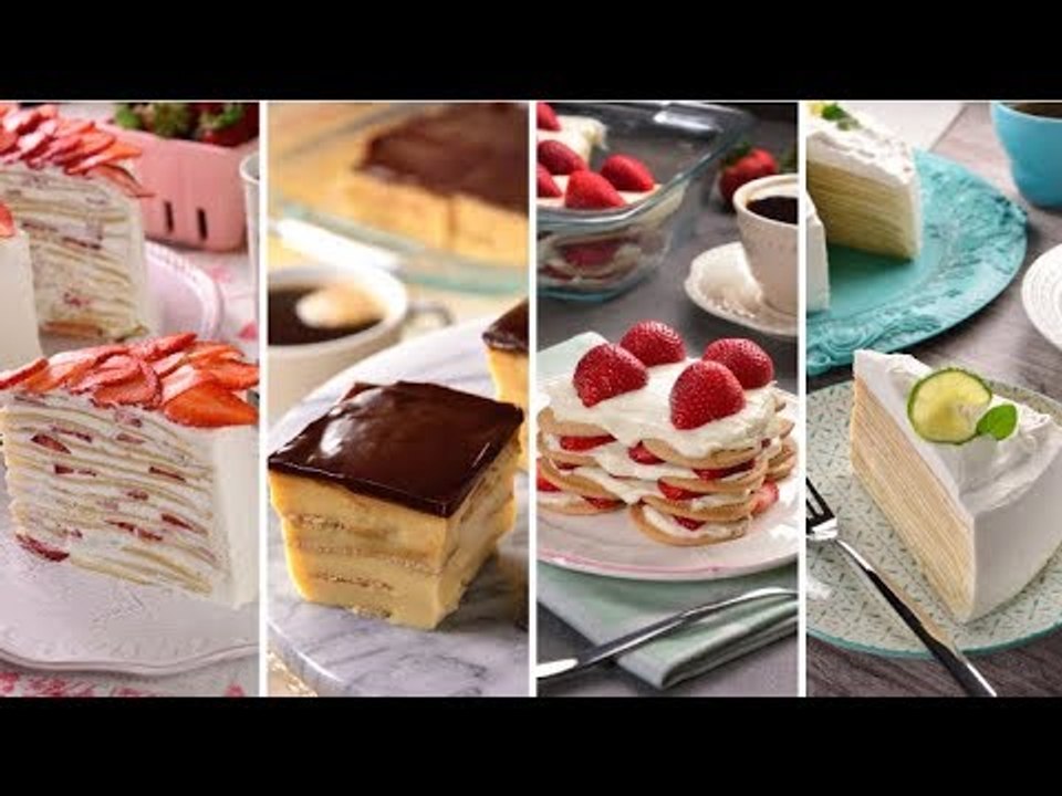 4  Deliciosos Postres Helados sin Horno