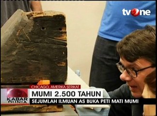 Ilmuwan AS Membuka Peti Mumi Minirdis