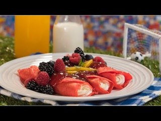 Crepas con Mermelada y Queso Crema | Desayunos para ver el Mundial #Rusia2018