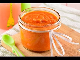 Papilla de Pimientos, Zanahoria y Avena | Puré de Pimientos, Zanahoria y AVENA