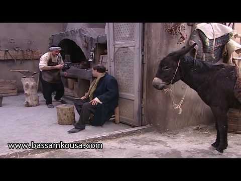 باب الحارة - الادعشري و صهره ابو دراع : ابو ساطور حرامي و قتال قتلة !!! بسام كوسا و رامز اسود