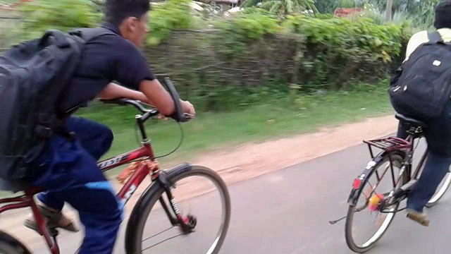 racing is a competition of speed, against an objective criterion, usually a clock or to a specific point. The competitors in a race try to complete a given task in the shortest amount of time. Typically this involves traversing some distance, but it can