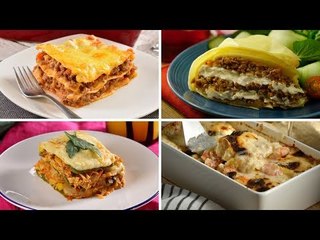 4 recetas de lasañas fáciles de hacer