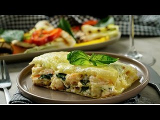 Video de Lasaña de Camarón y Espinacas